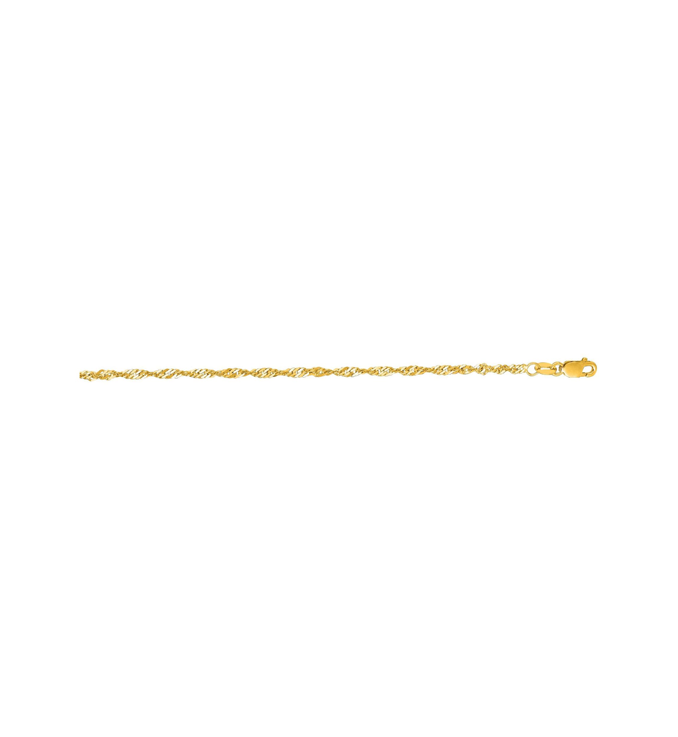14Ky Singapore Anklet