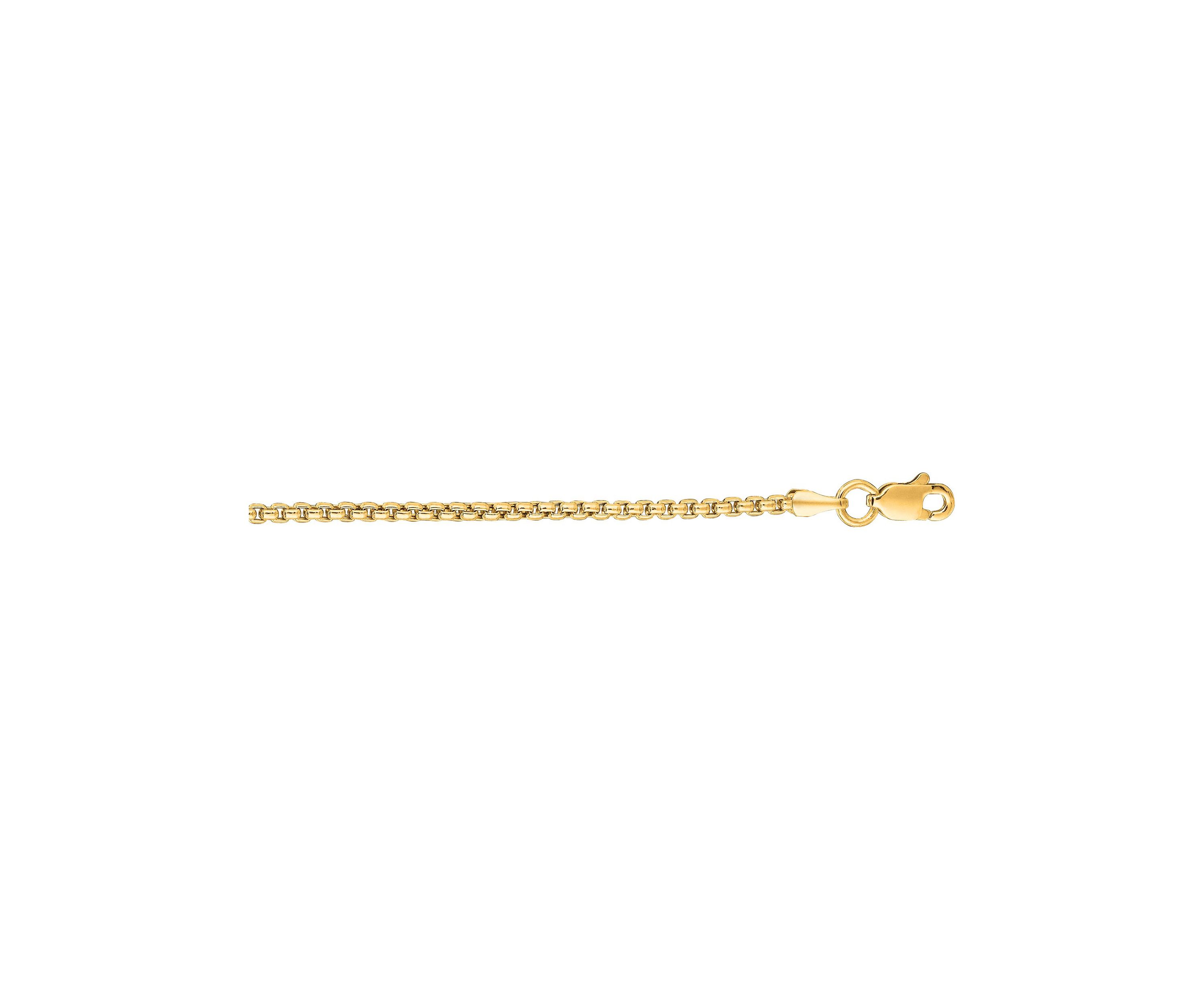 14Ky Round Box Chain