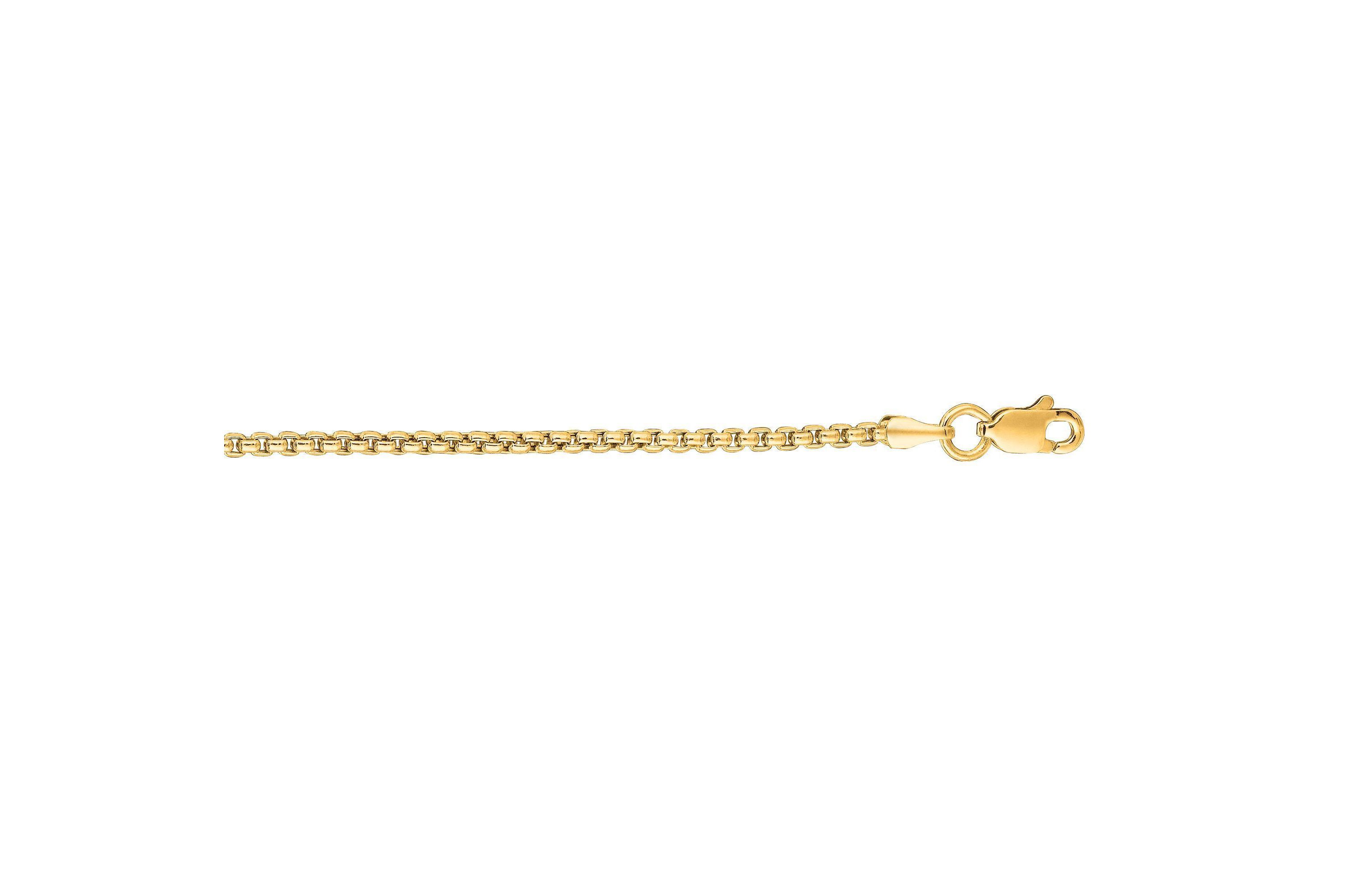 14Ky Round Box Chain