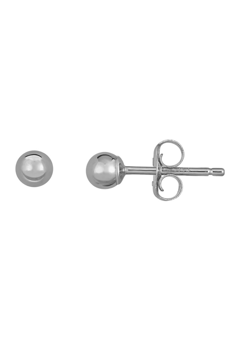 14Kw Ball Post Earring