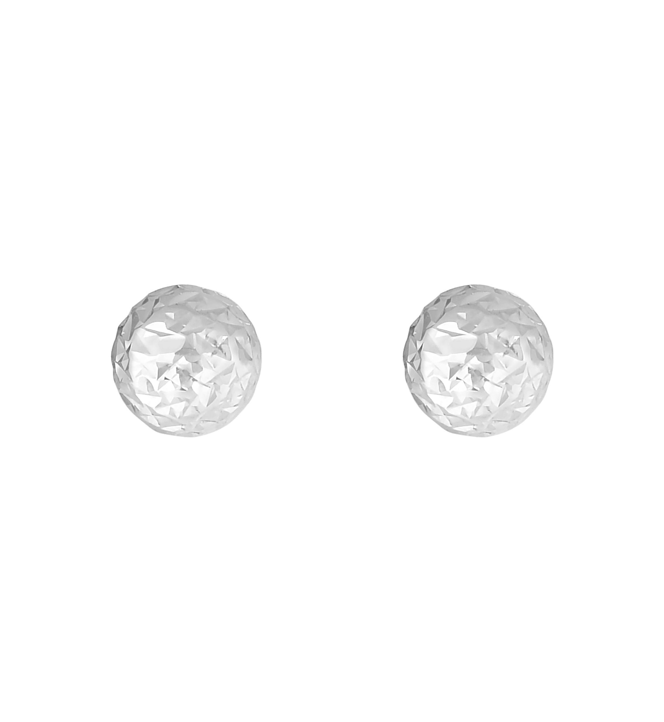 14Kw Ball Post Earring