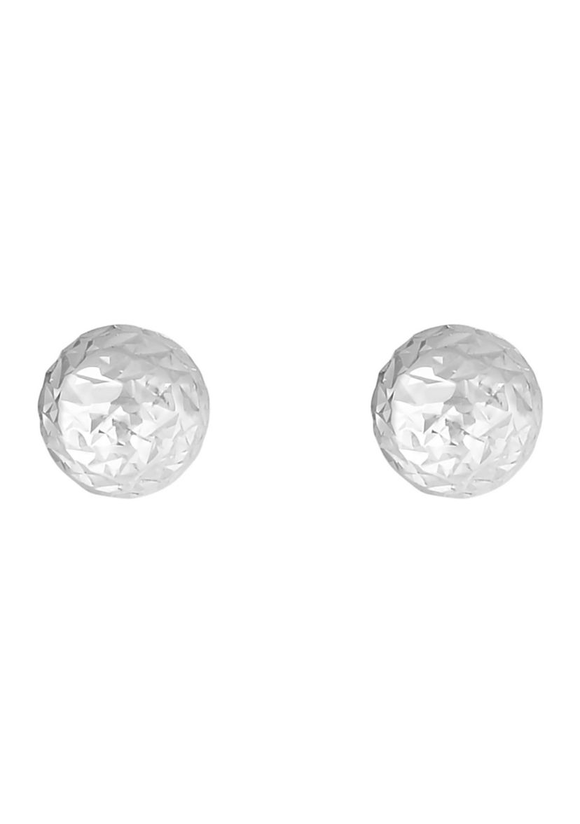 14Kw Ball Post Earring