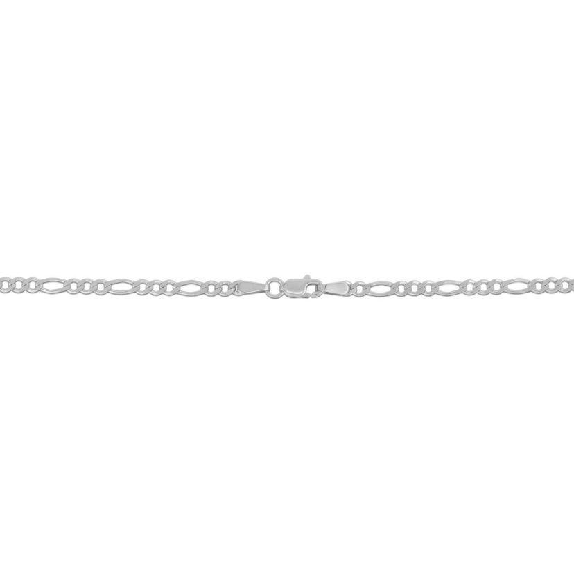 14Kw Figaro Anklet Bracelet
