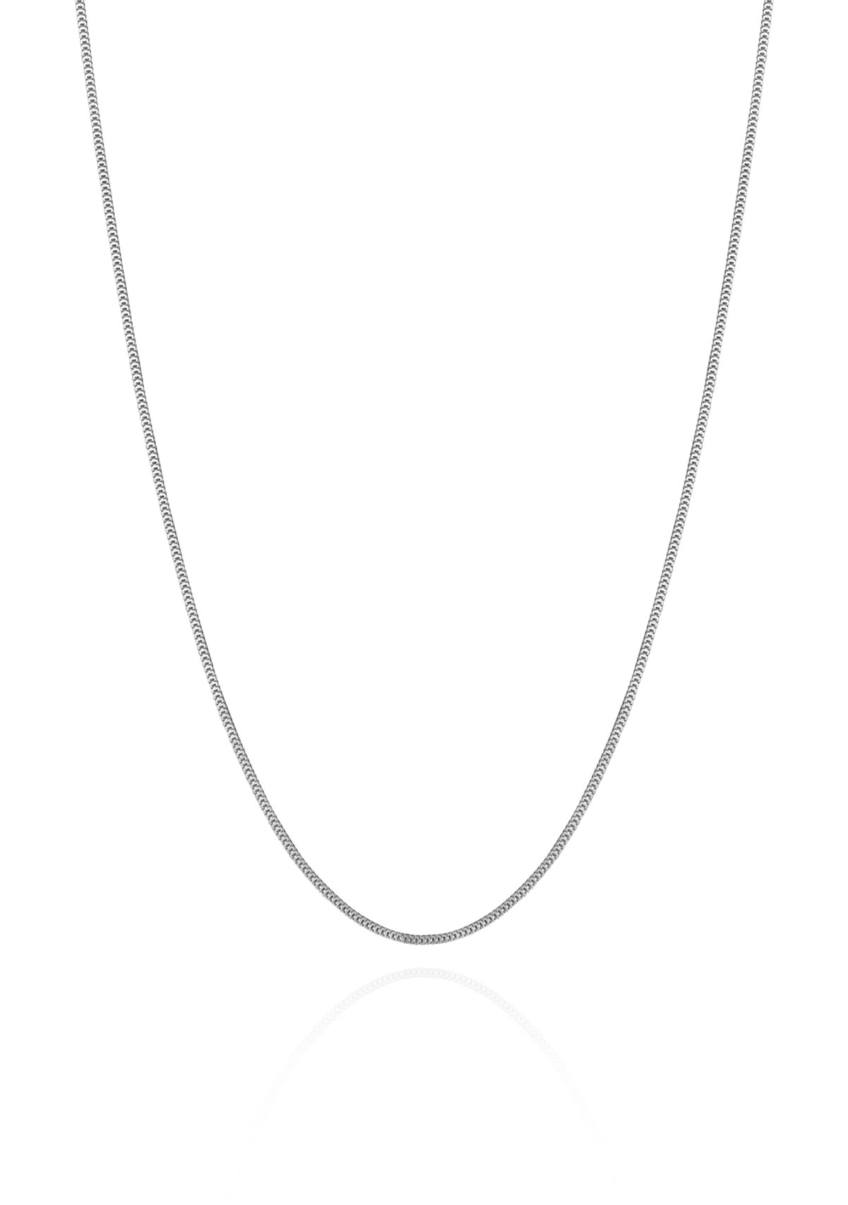 14k White Gold Milano Chain