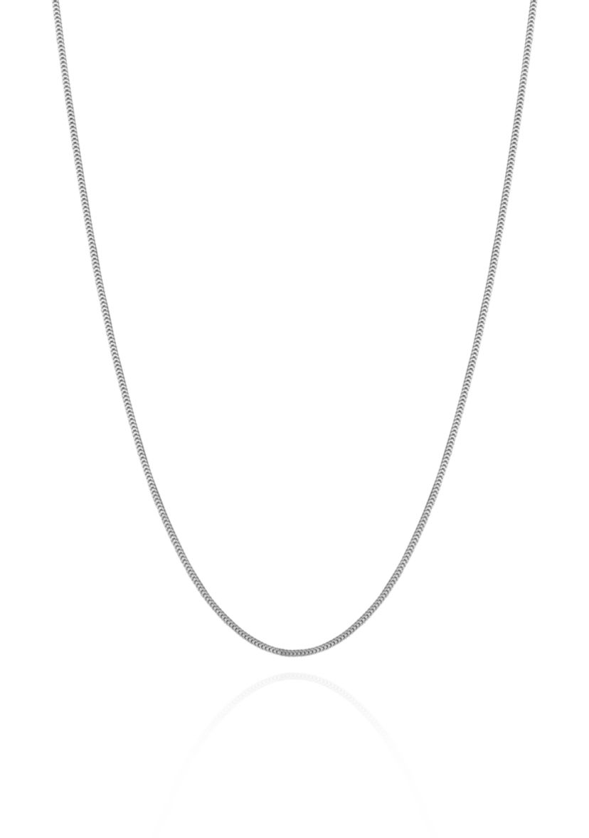 14k White Gold Milano Chain