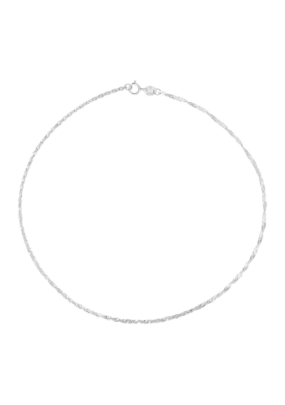 14Kw Singapore Anklet Bracelet