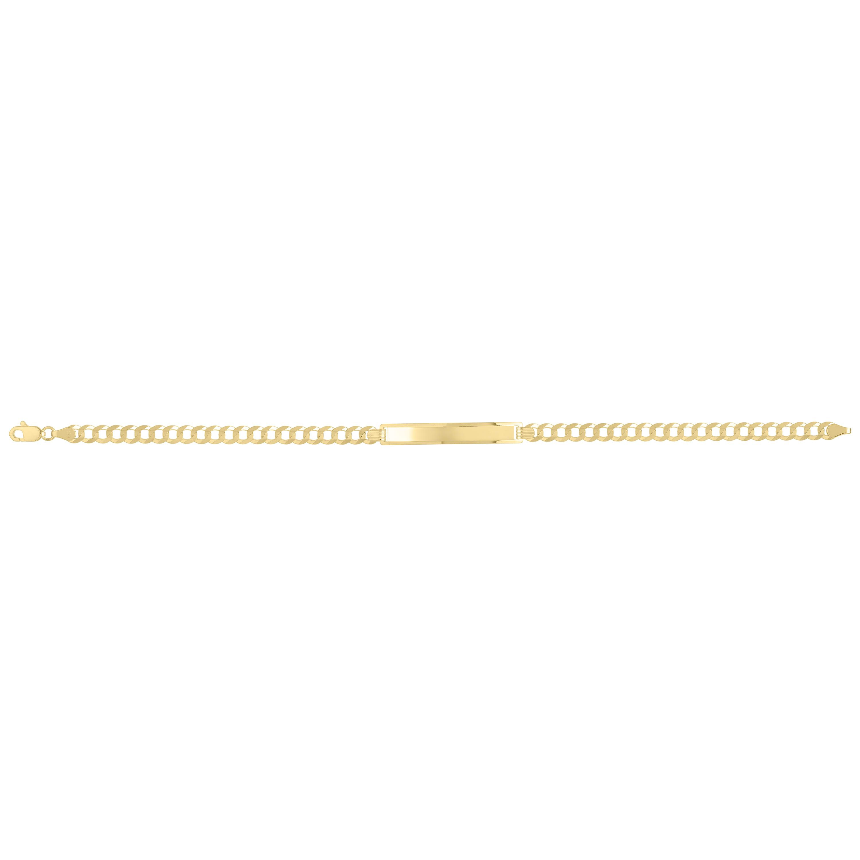 10Ky Curb Id Bracelet