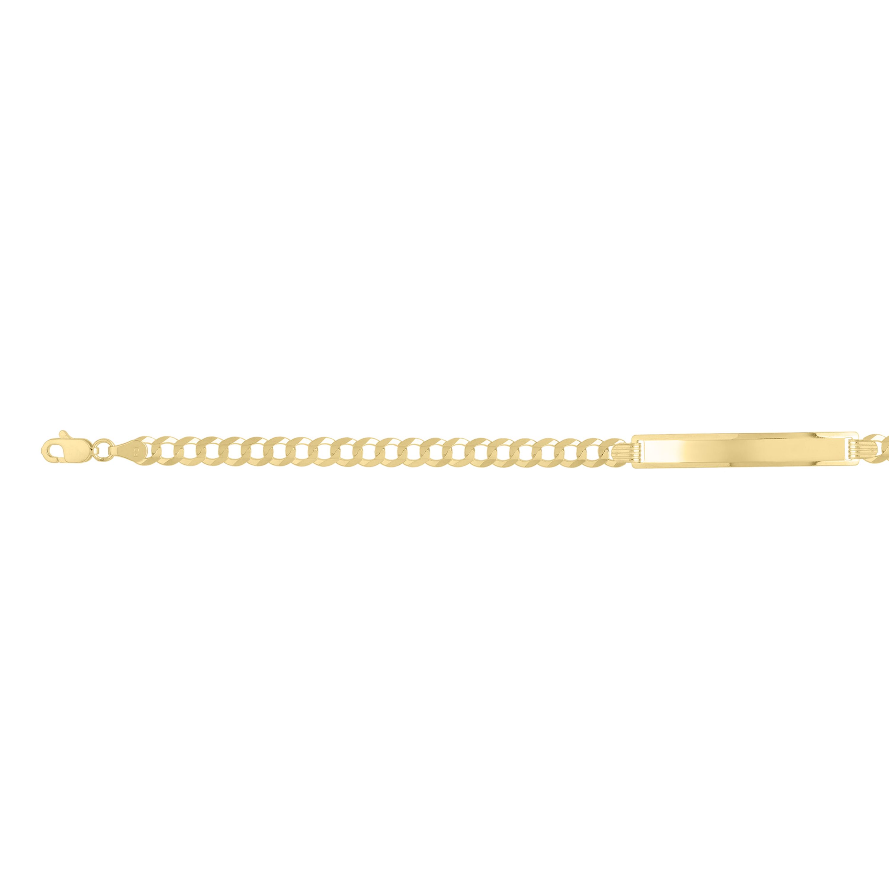 10Ky Curb Id Bracelet