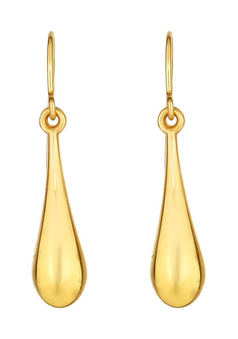 10Ky Tear Drop Earring