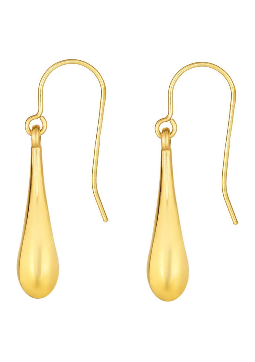 10Ky Tear Drop Earring