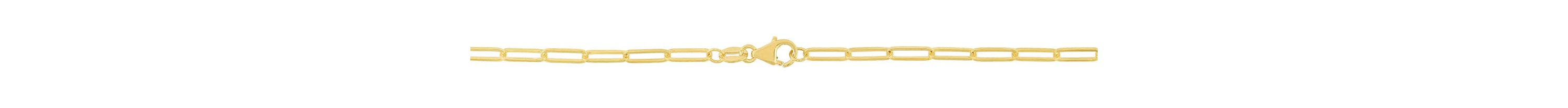 10K Yellow Gold  Paperclip Bracelet