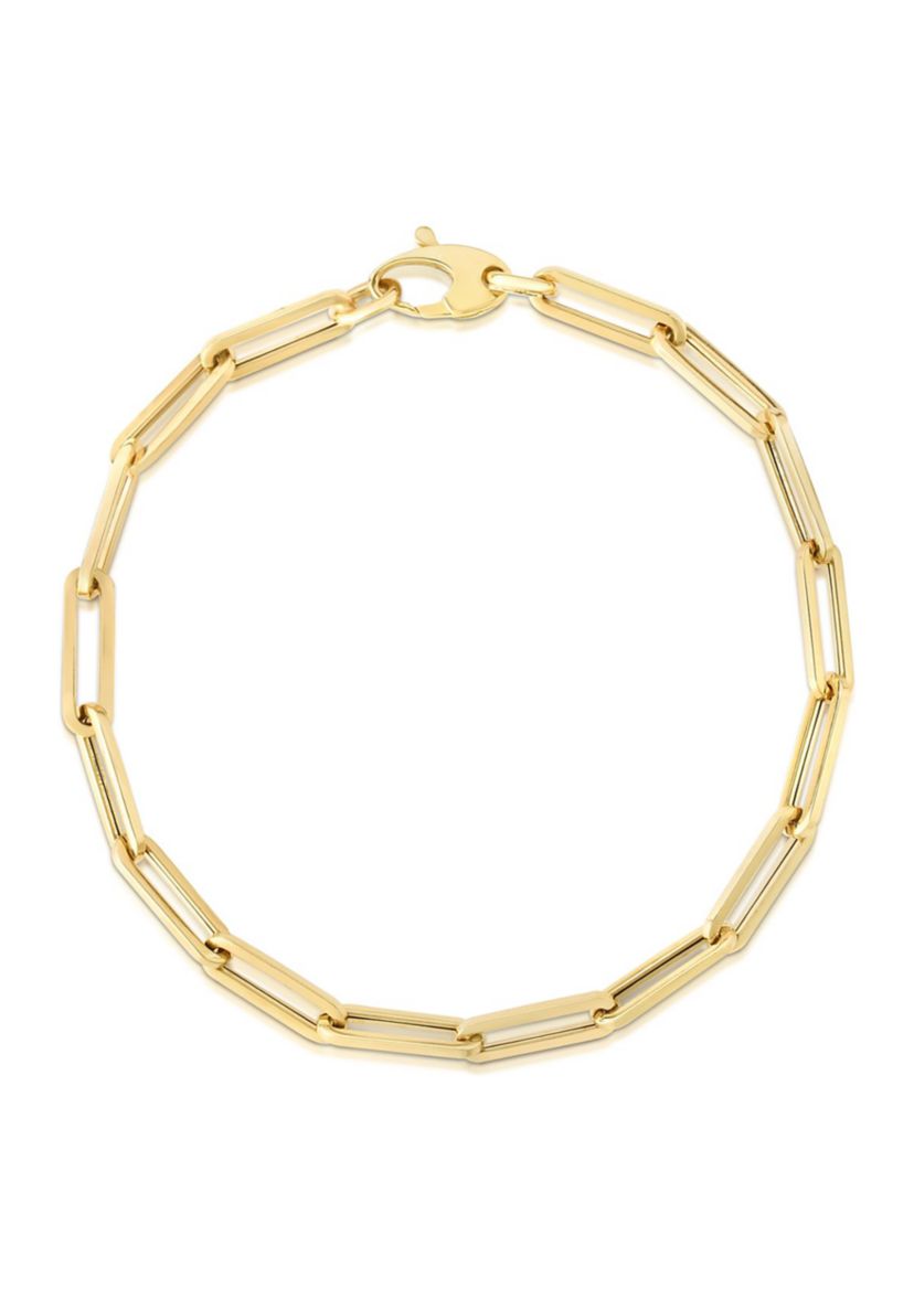 10Ky Paperclip Bracelet