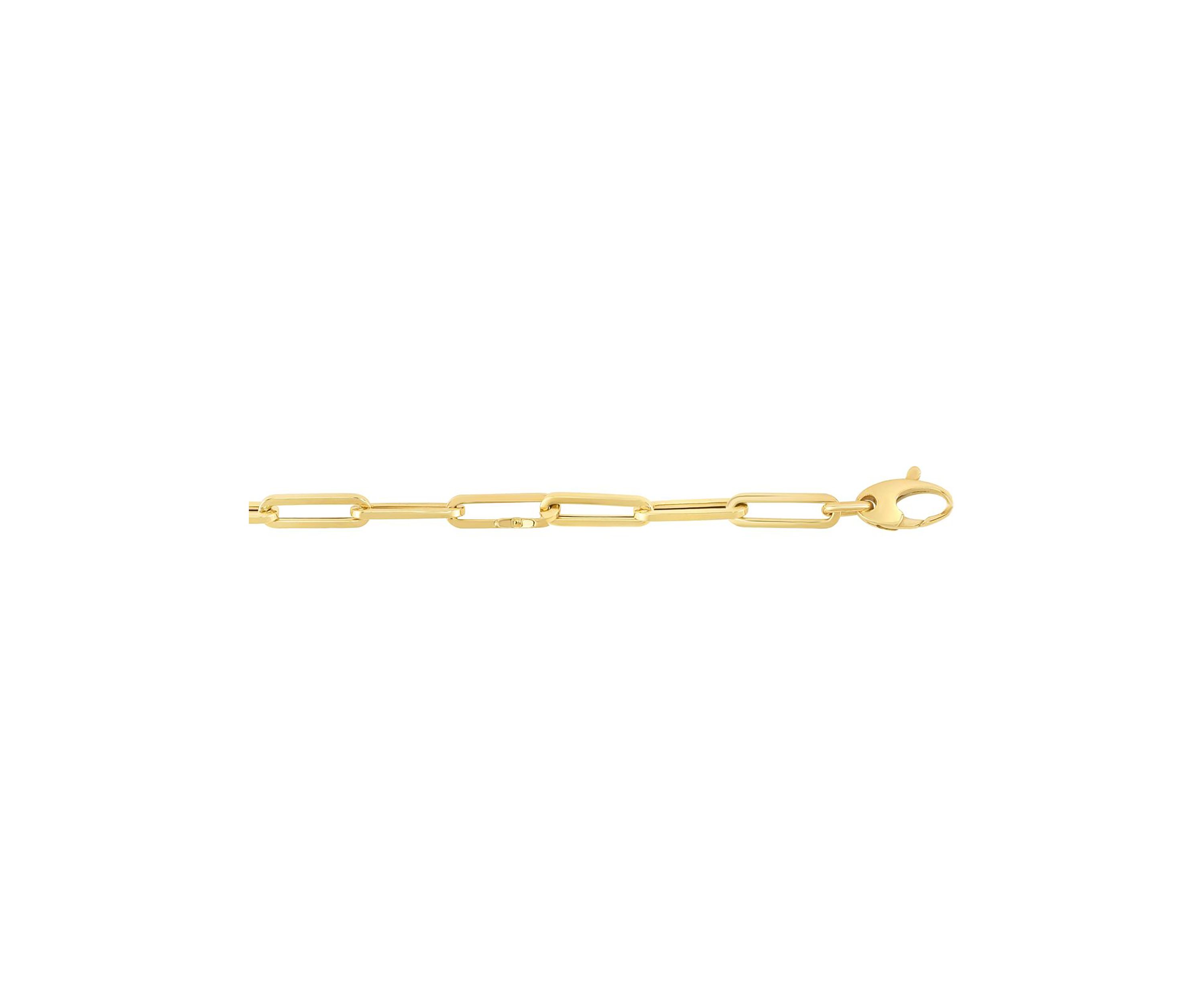 10Ky Paperclip Bracelet