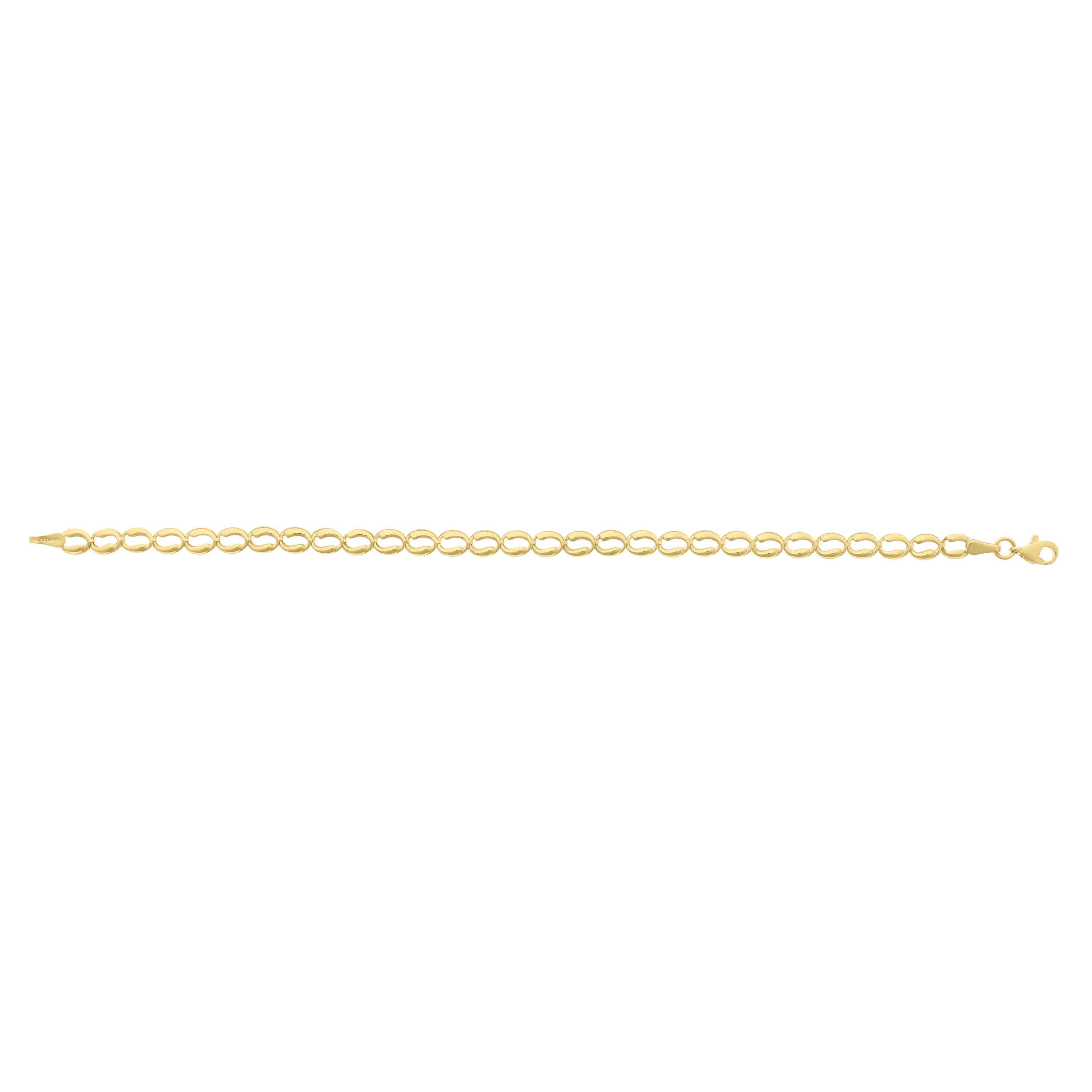10Ky Fancy Link Bracelet