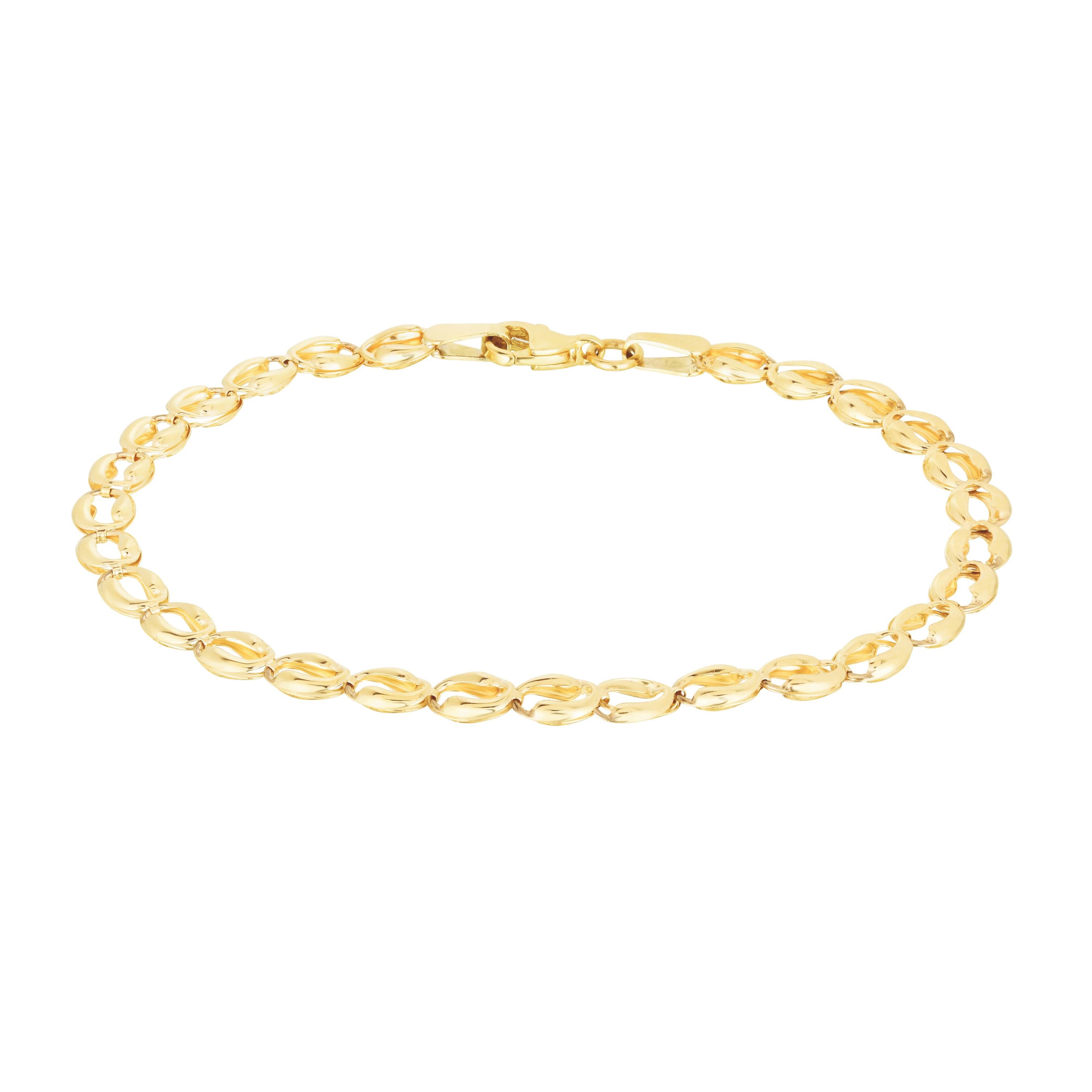 10Ky Fancy Link Bracelet