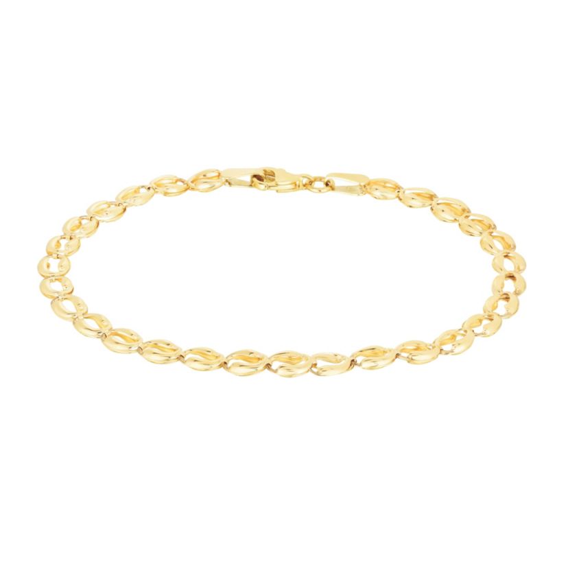 10Ky Fancy Link Bracelet