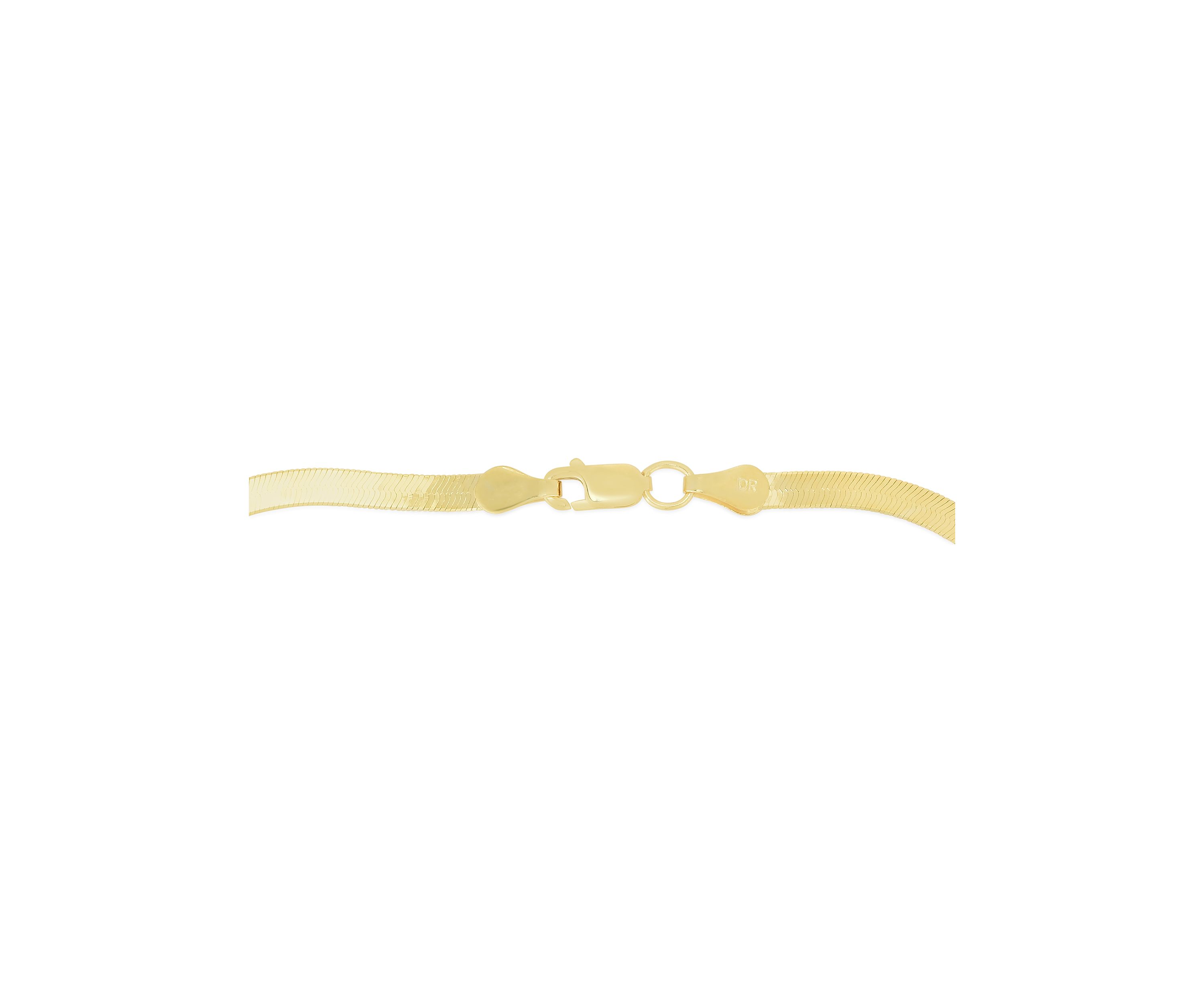 Yellow Gold Herringbone Chain