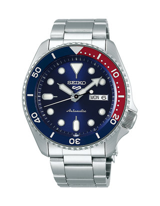 Seiko Men's Blue and Red Bezel Watch | belk