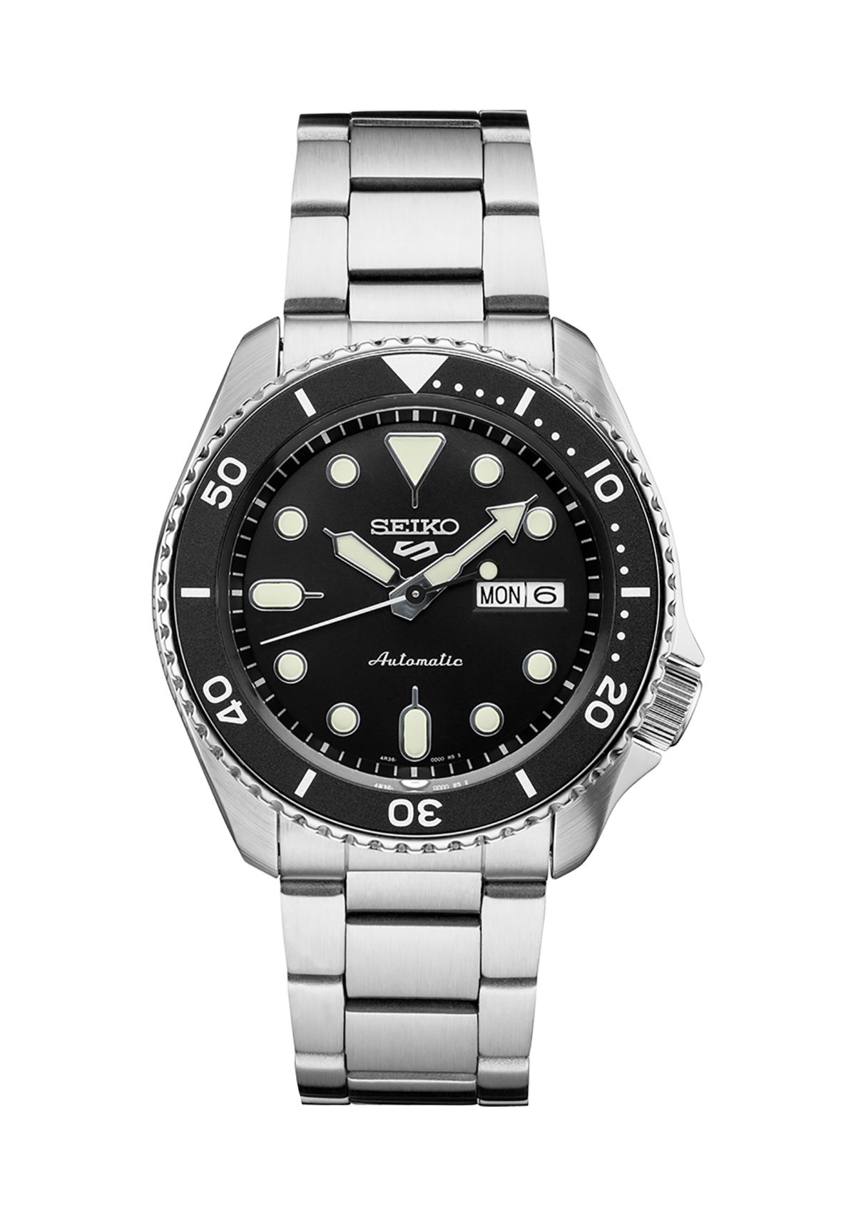 Mens Black Bezel Watch