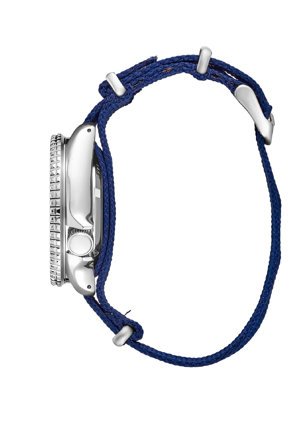 Mens Stainless Steel Sports Nylon Strap Watch