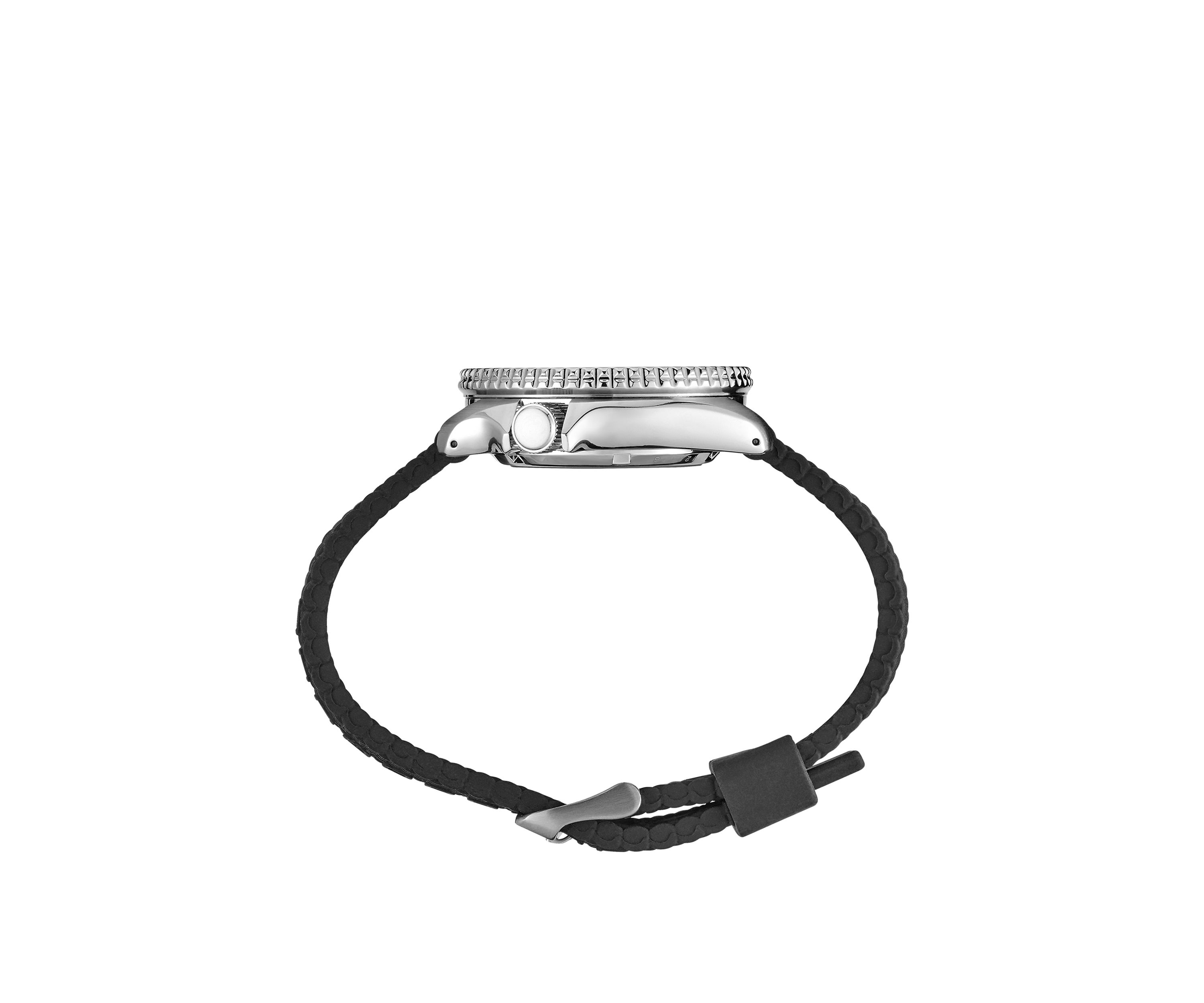 Mens 5 Sports Black Dial Watch