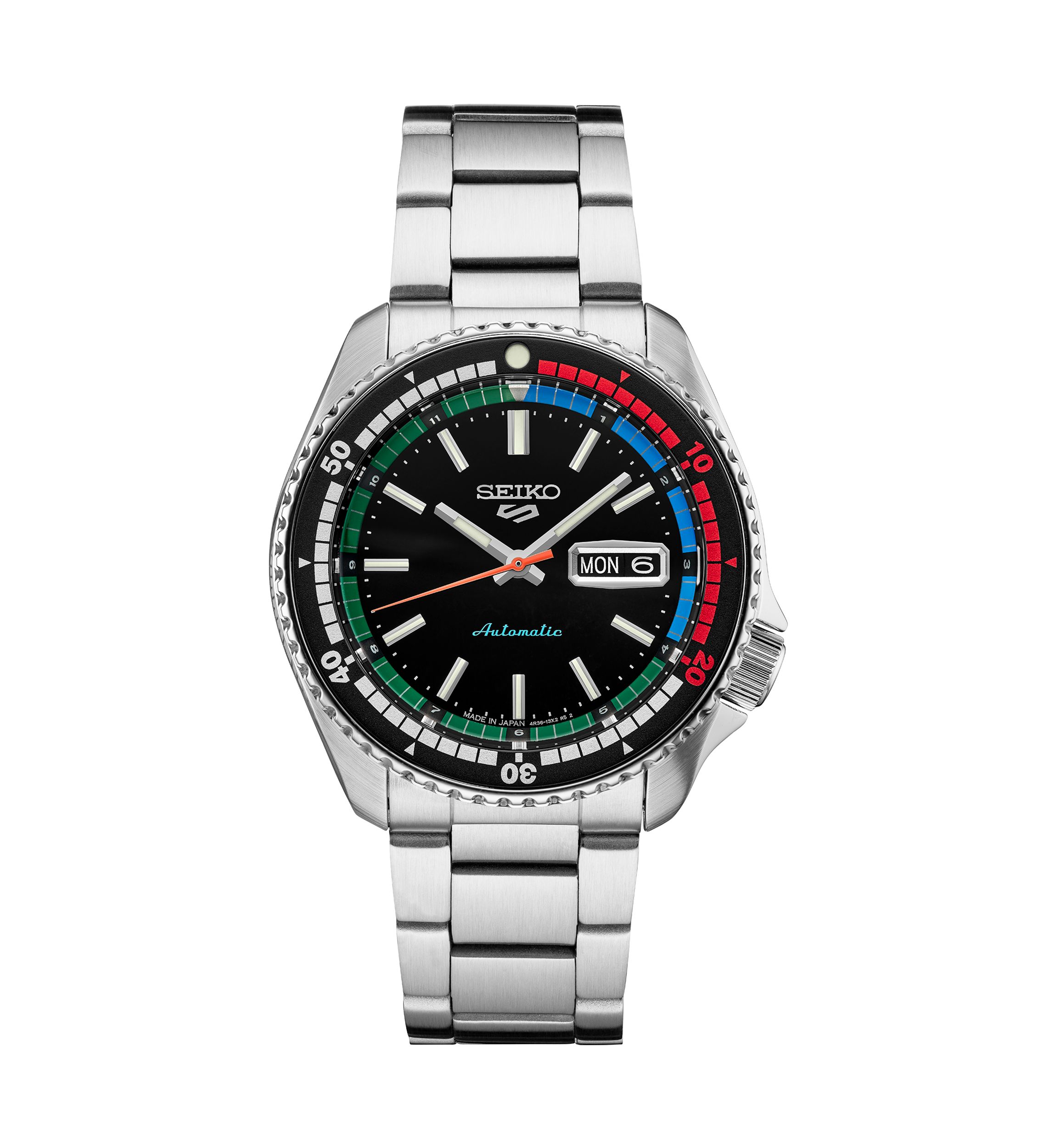 5 Sports, Special Edition, Automatic, Black Dial, SS Case and Bracelet