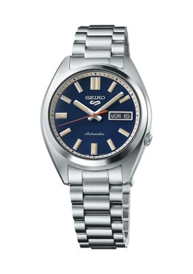 37.4 Millimeter Blue Dial Watch 