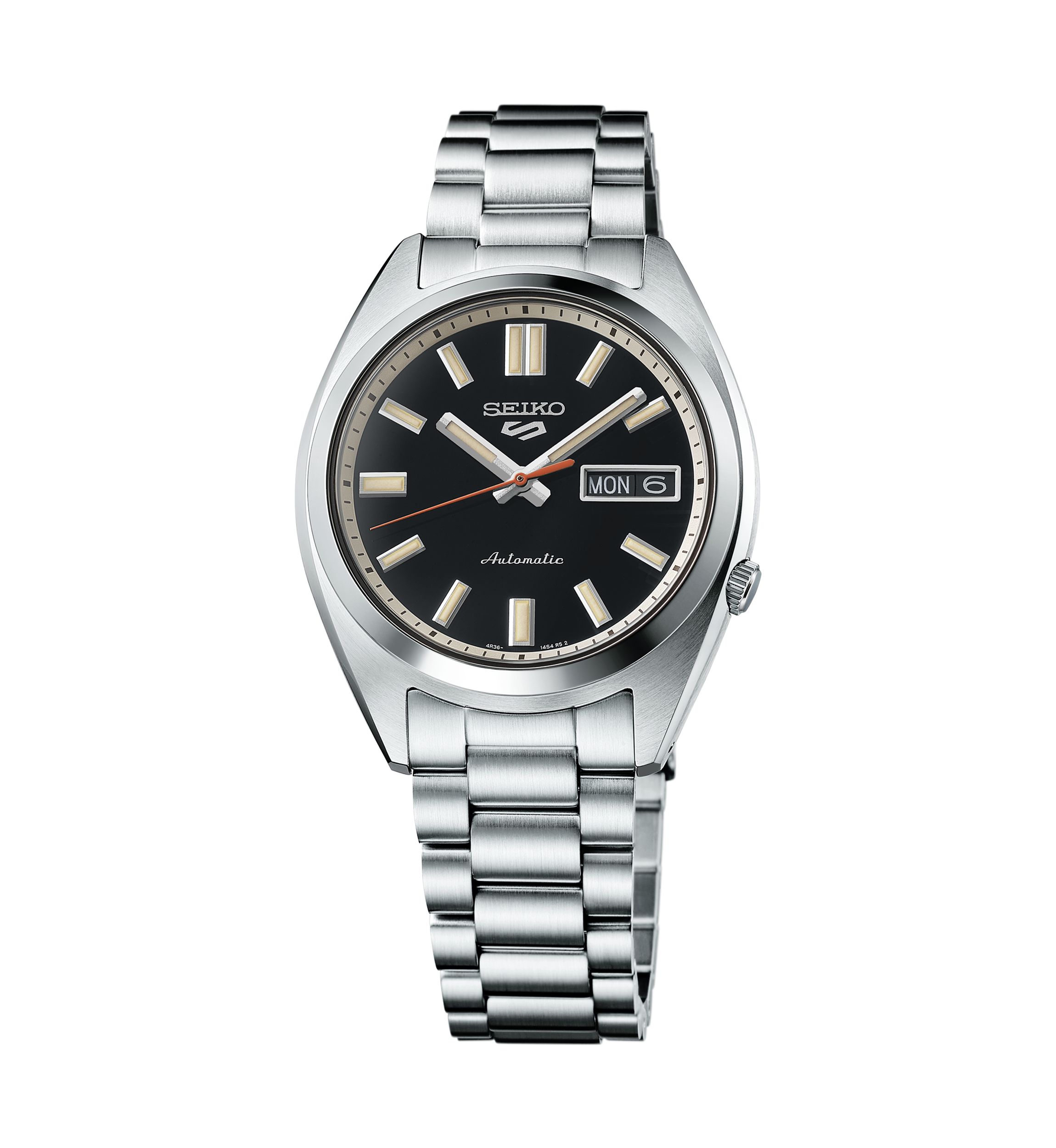 37.4 Millimeter Black Dial Watch 