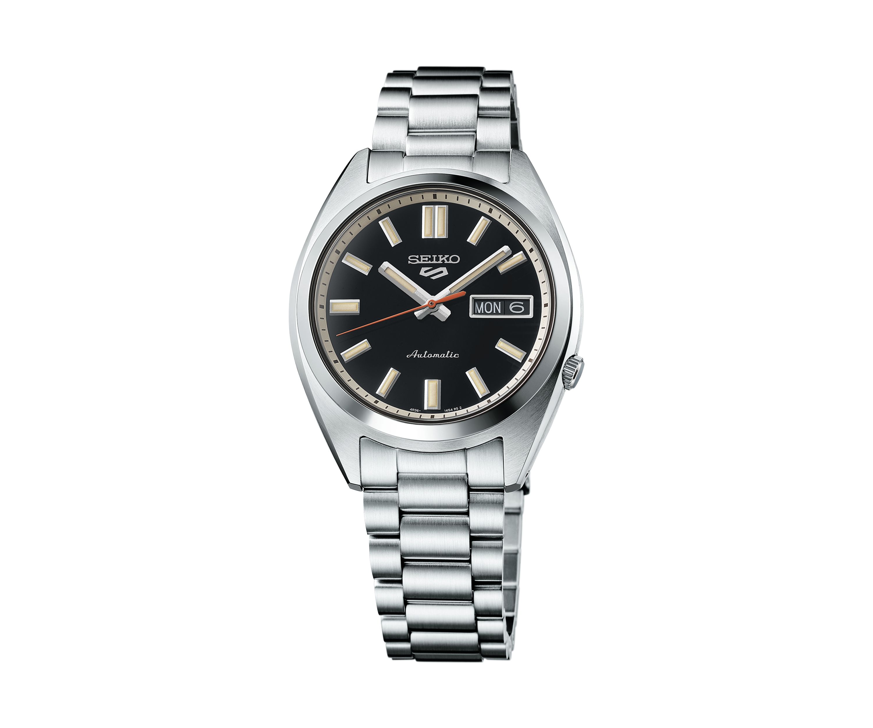 37.4 Millimeter Black Dial Watch 