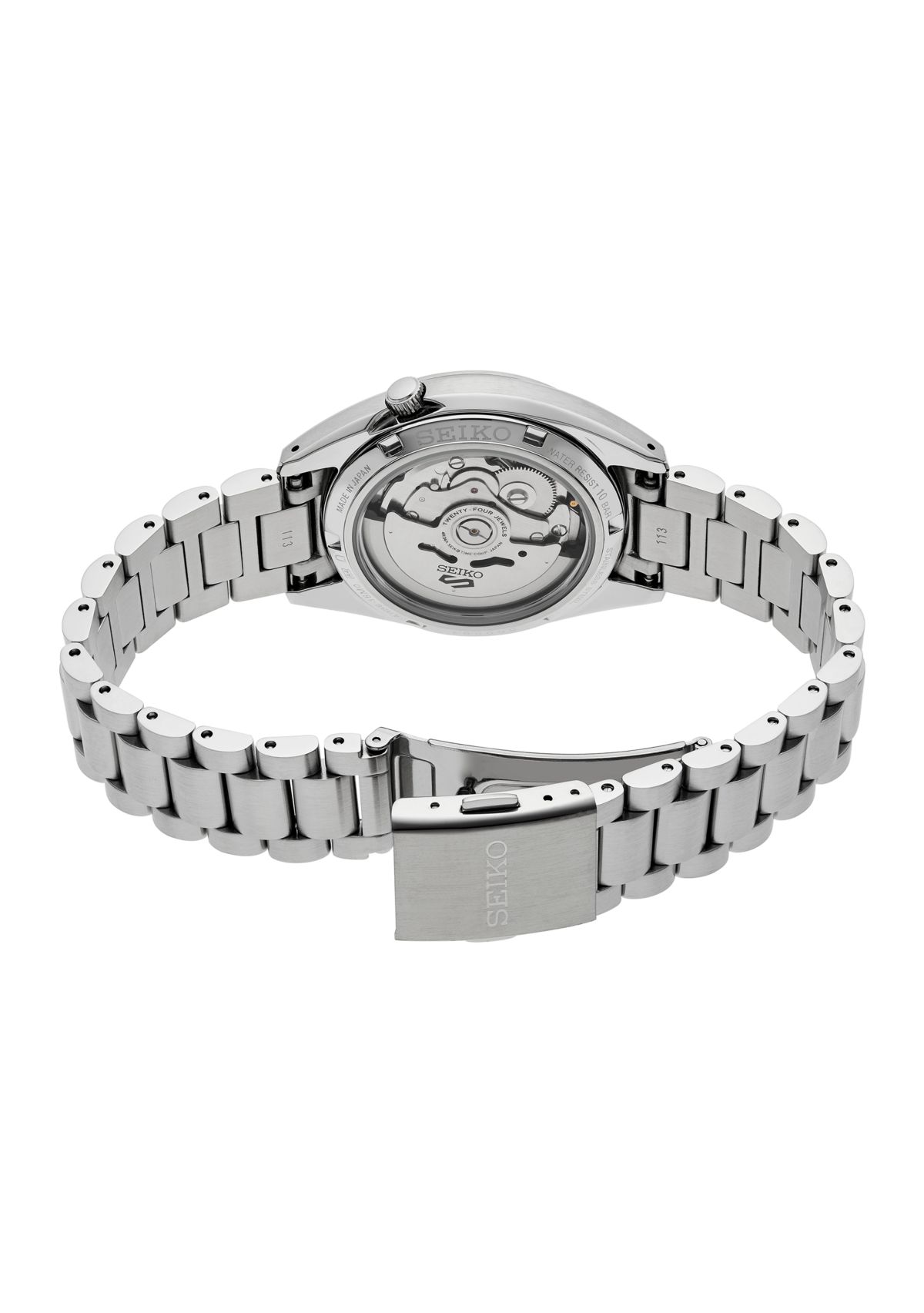 37.4 Millimeter Black Dial Watch 