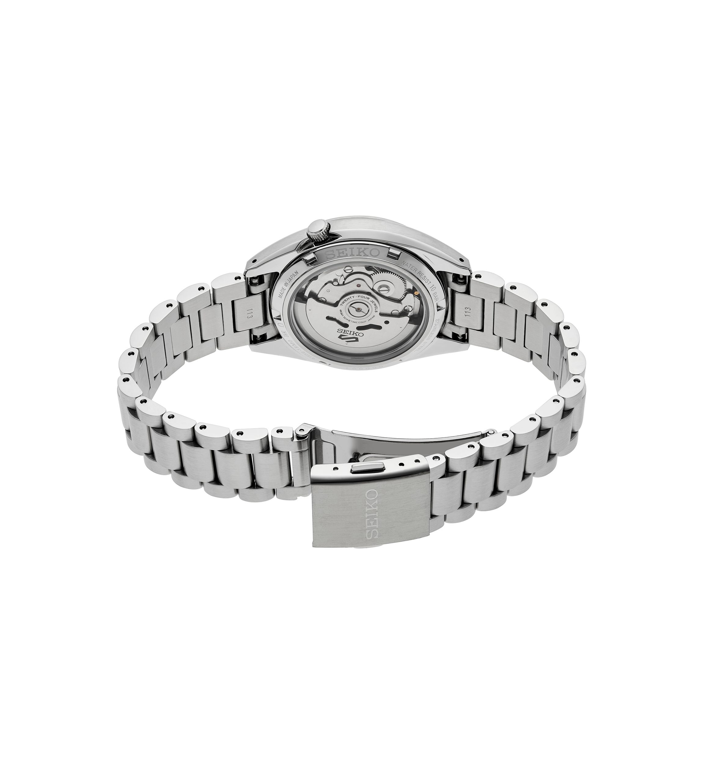 37.4 Millimeter Black Dial Watch 