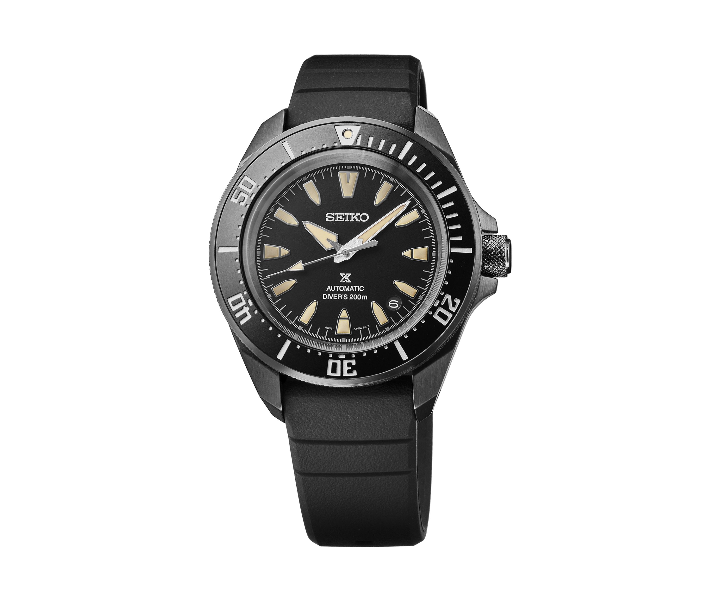 Prospex 4R35 41.7 Millimeter Black Watch