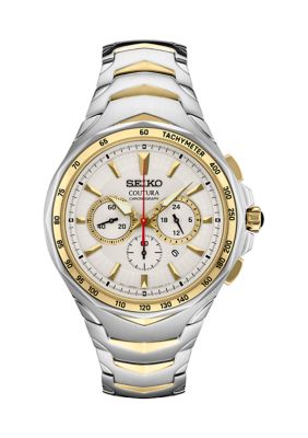 Seiko Men's Coutura Two Tone Quartz Watch