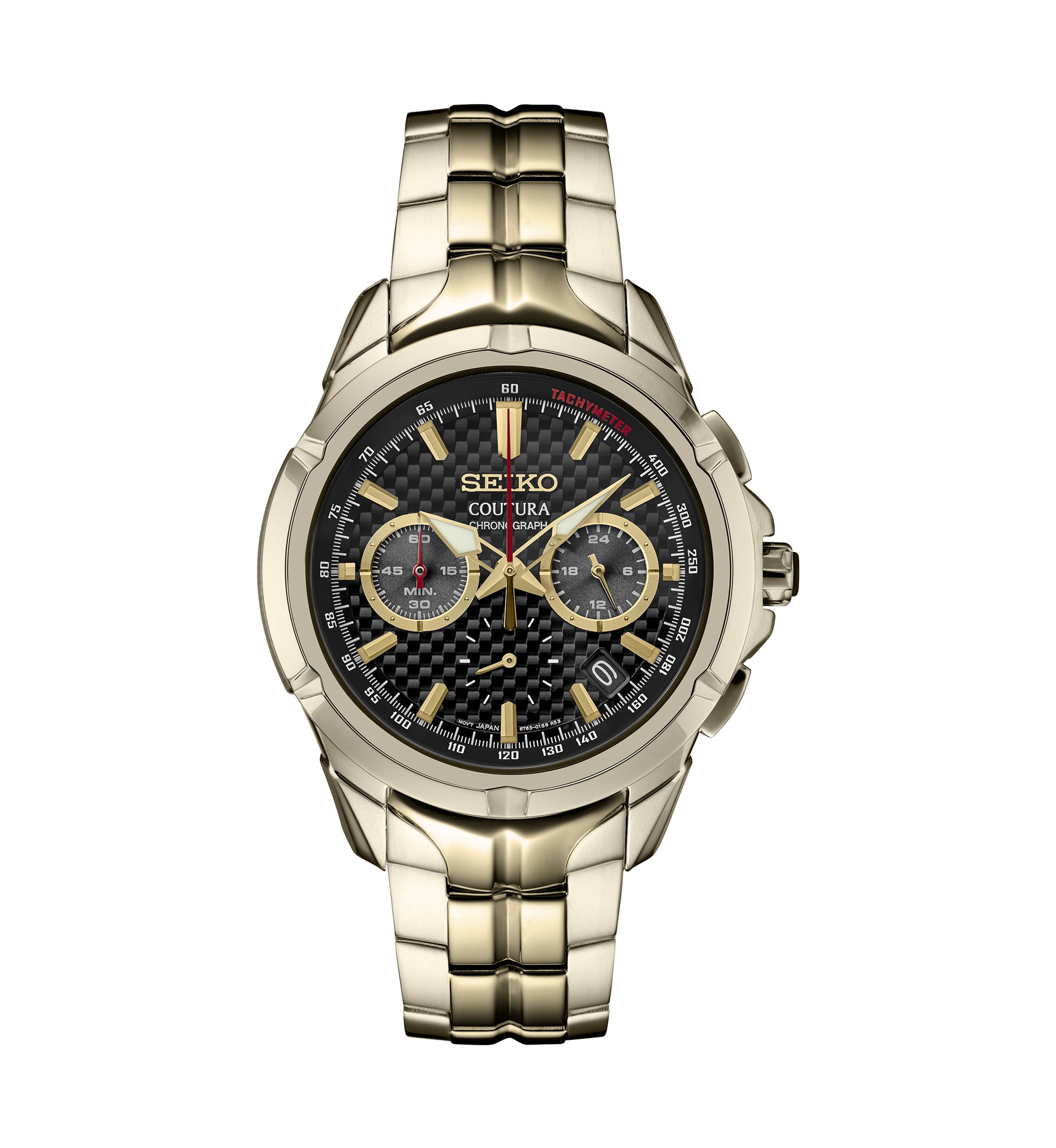 Coutura Collection Quartz Chronograph Movement Bracelet Watch