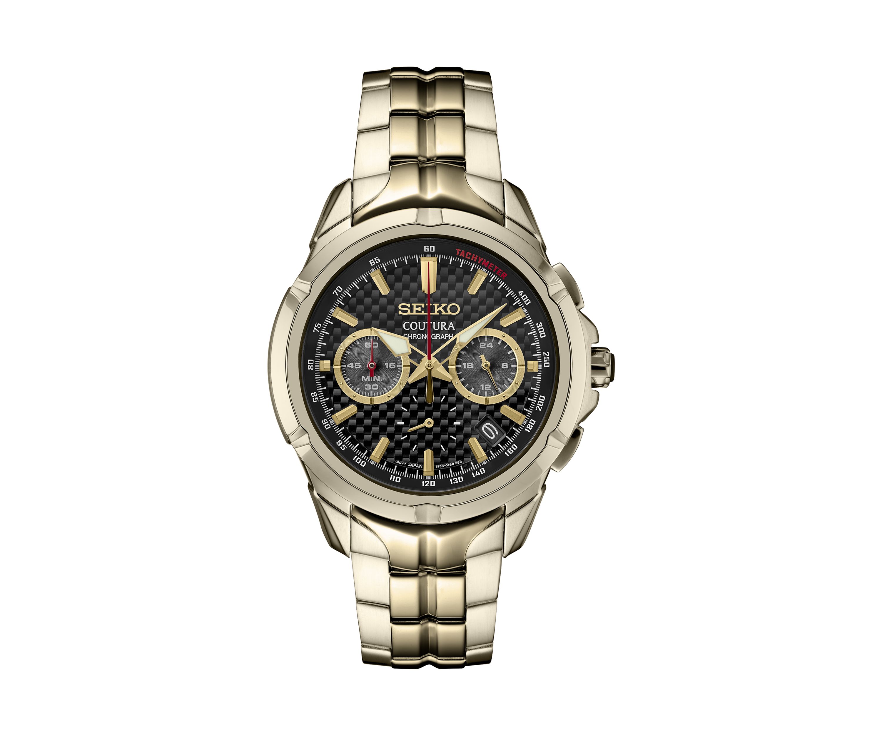 Coutura Collection Quartz Chronograph Movement Bracelet Watch