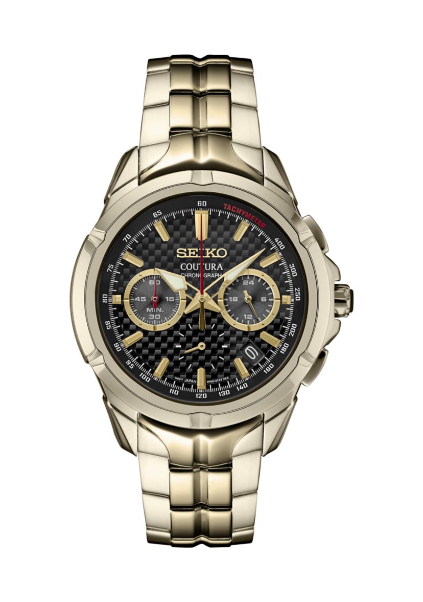 Coutura Collection Quartz Chronograph Movement Bracelet Watch
