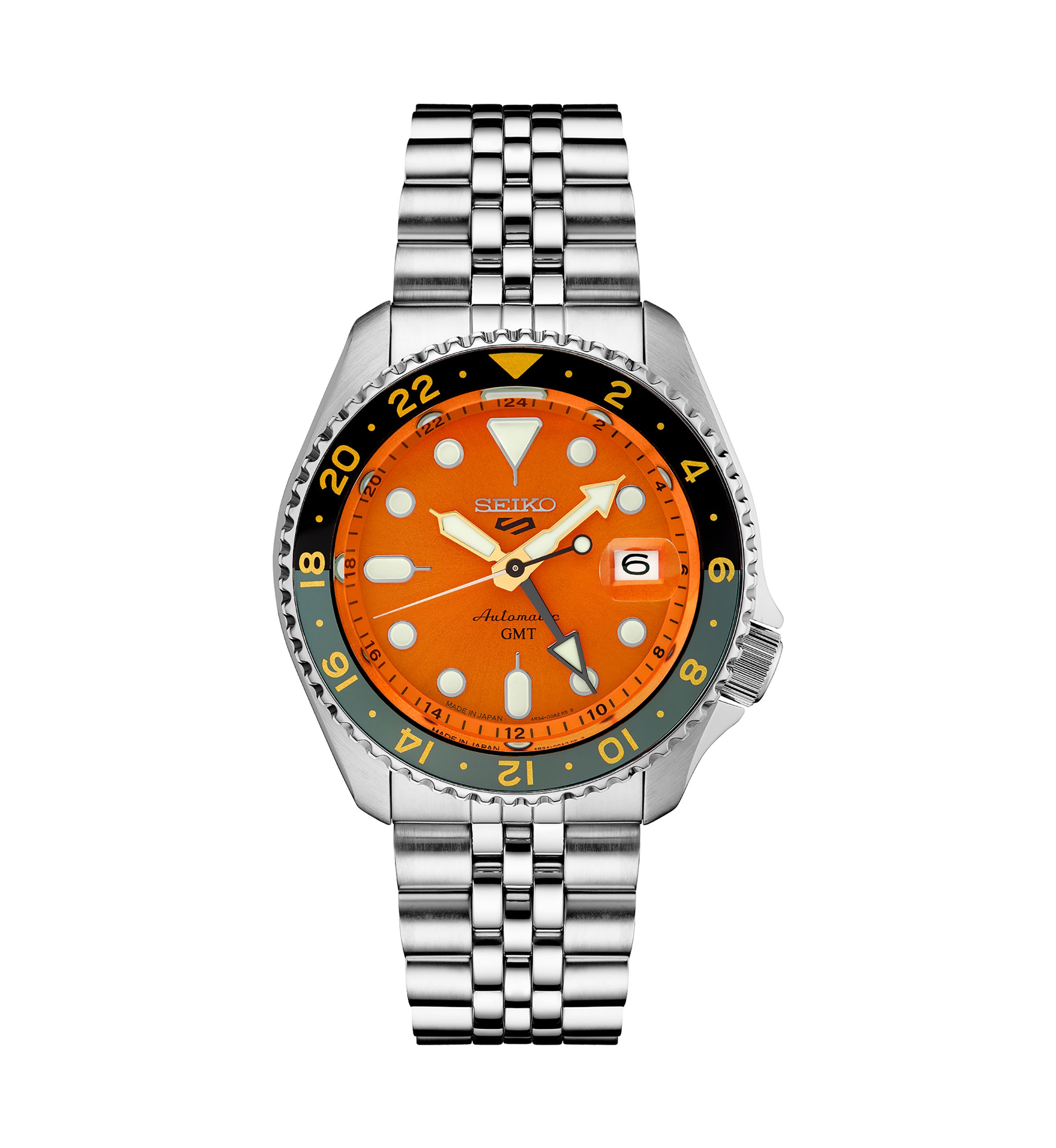 5 Sports Stainless Steel Automatic Watch