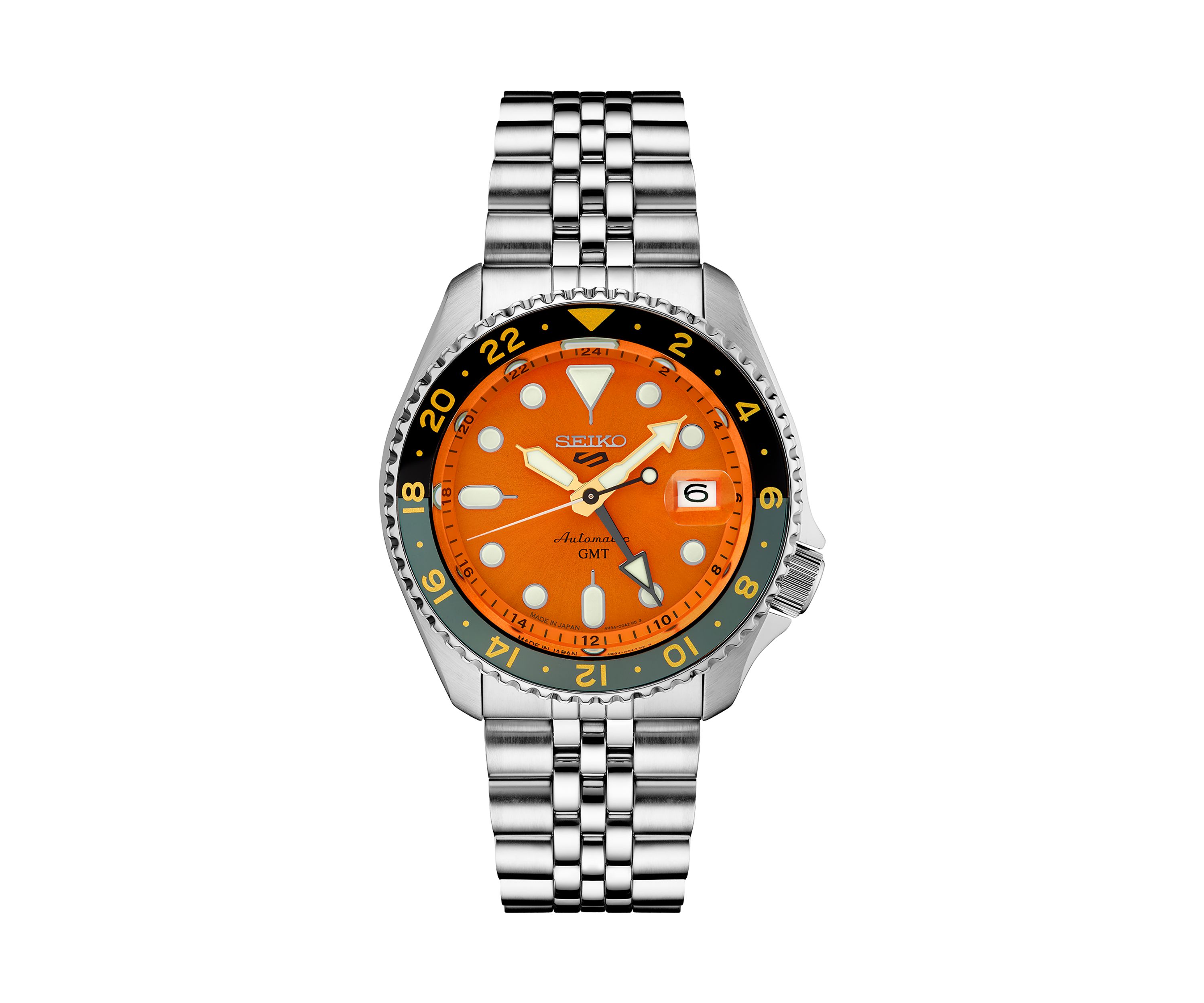 5 Sports Stainless Steel Automatic Watch