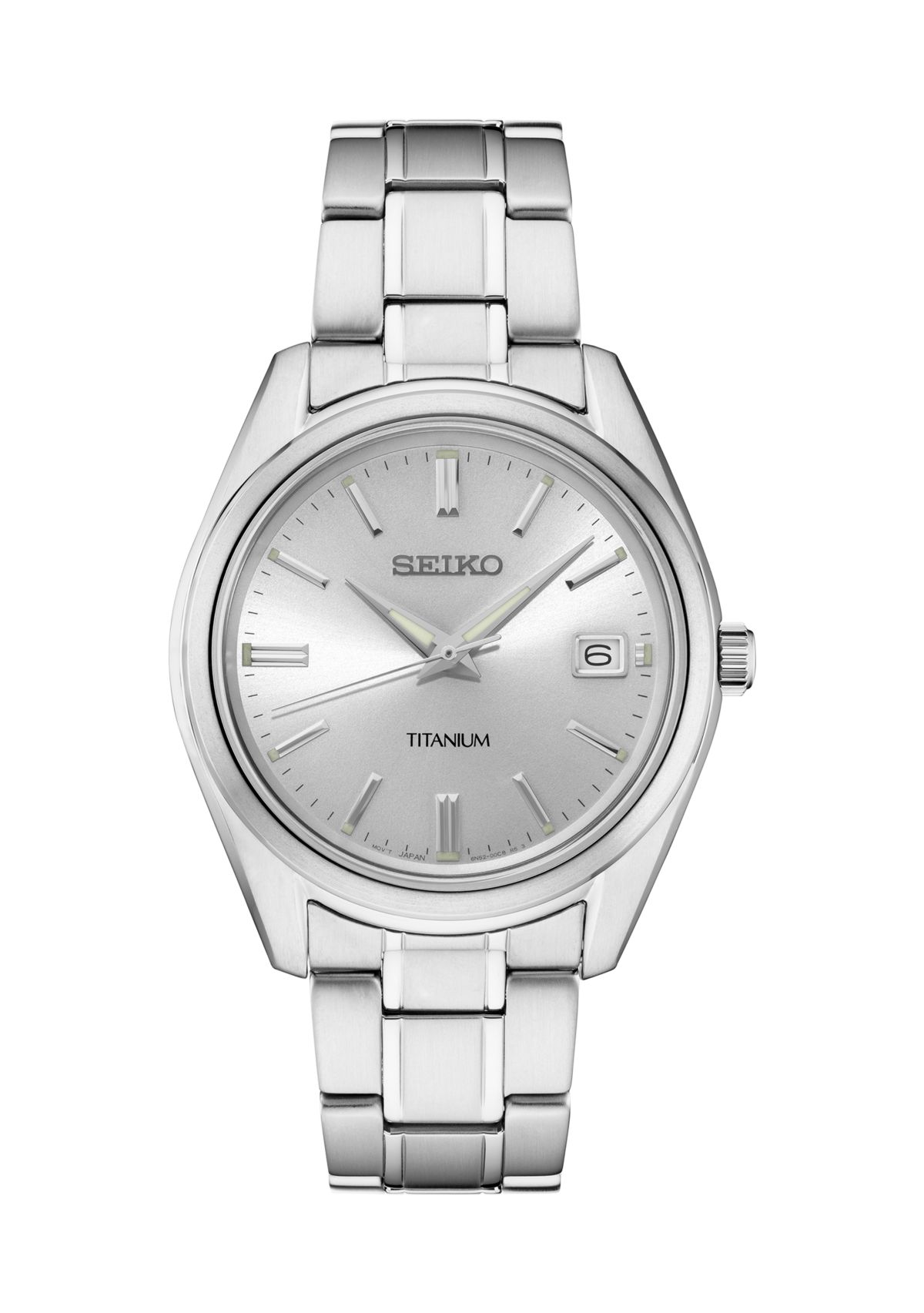 40 Millimeter Quartz Stainless Steel Date Display Watch