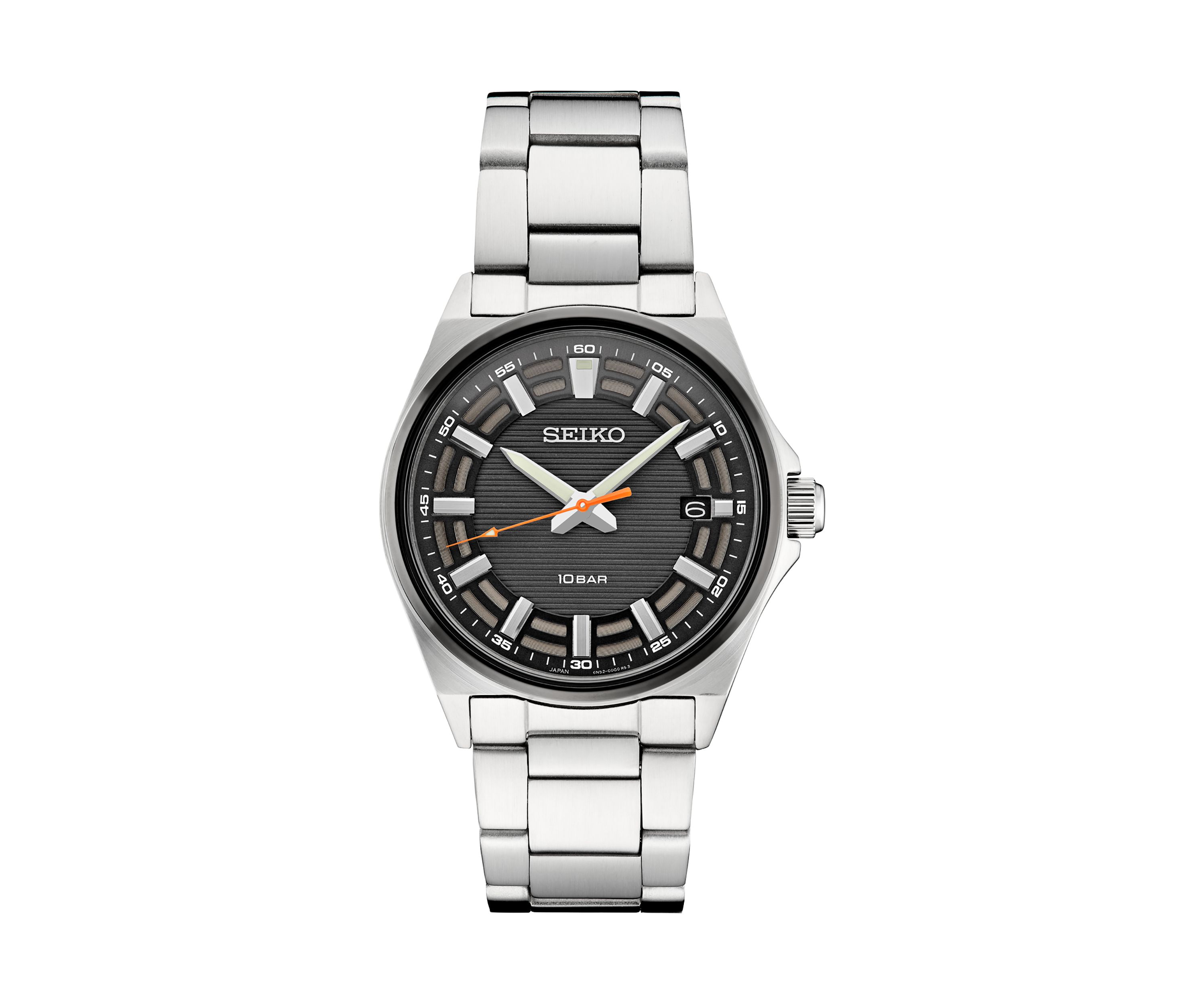 	  Essentials Stainless Steel Watch 