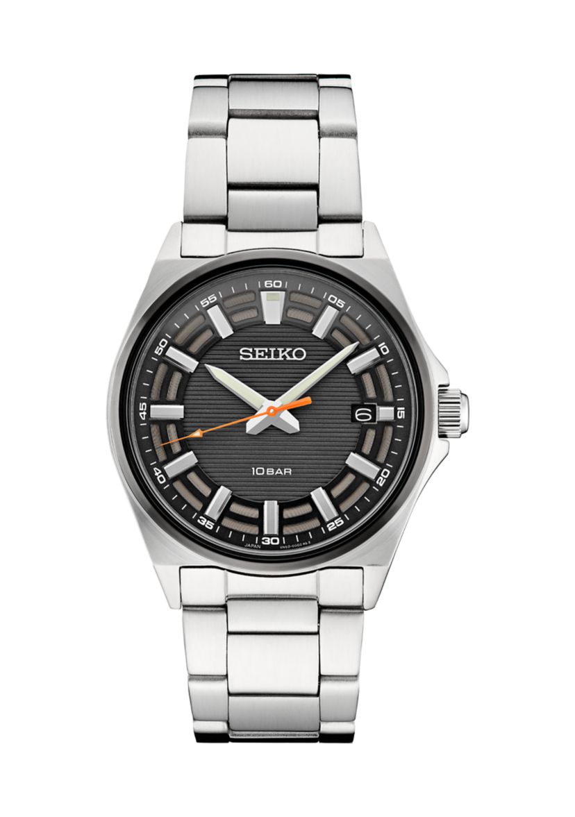 	  Essentials Stainless Steel Watch 