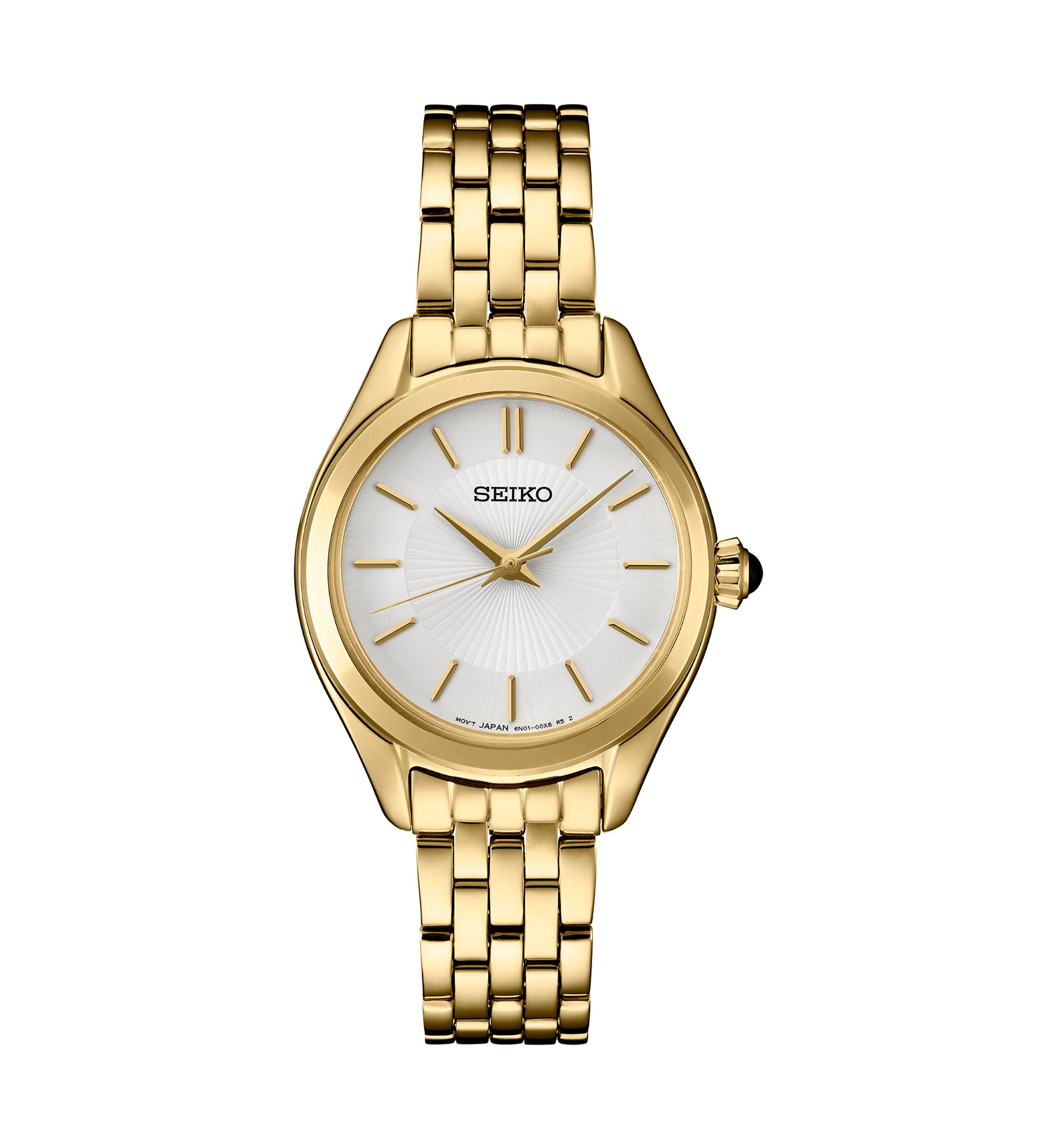 Essentials Solar Yellow Tone Classic Styling Watch