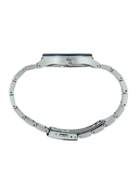 Stainless Steel Essential Blue Dial Bracelet Watch