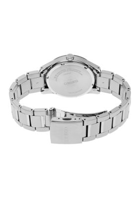Stainless Steel Essential Blue Dial Bracelet Watch