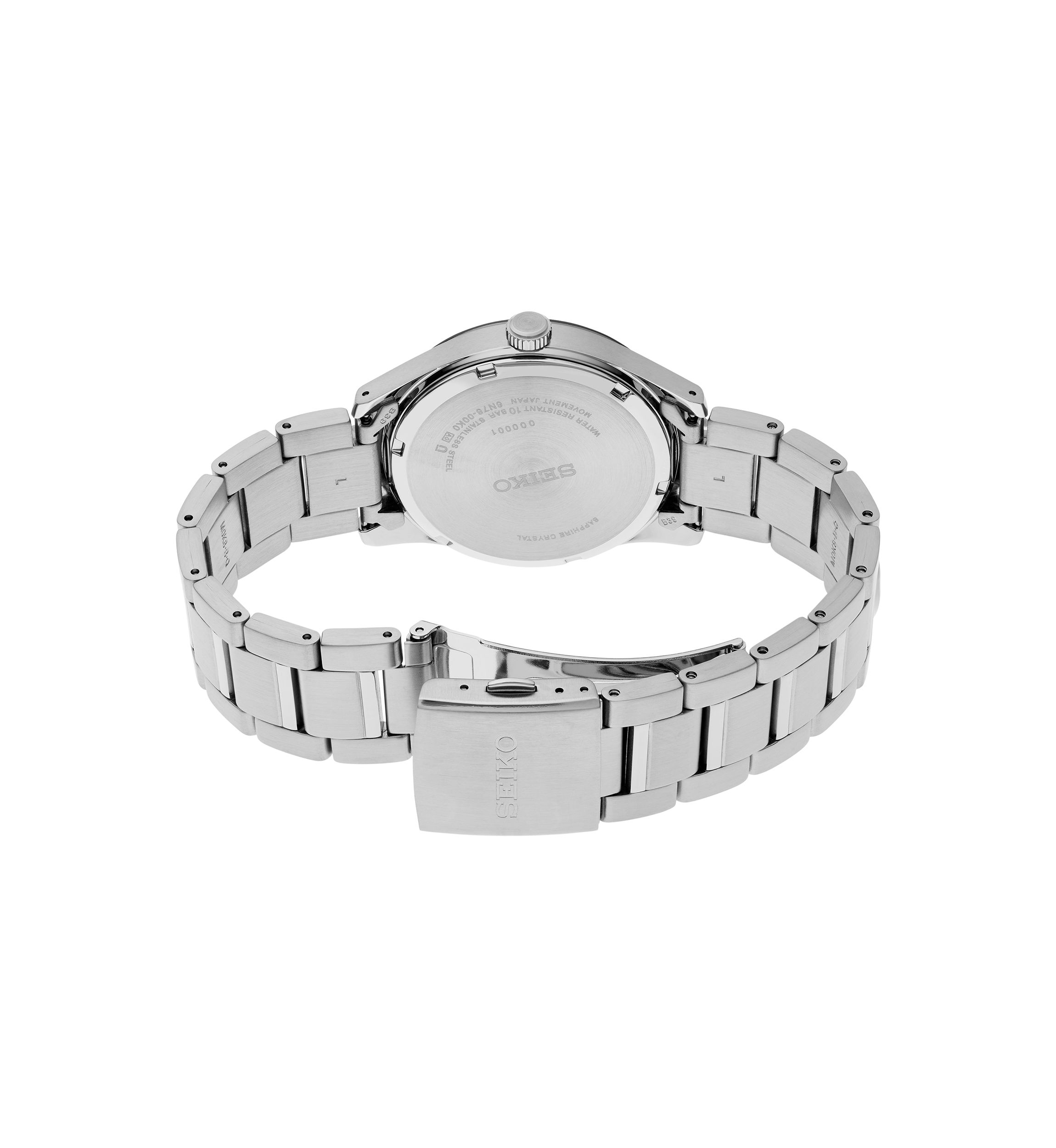 Stainless Steel Essential Blue Dial Bracelet Watch