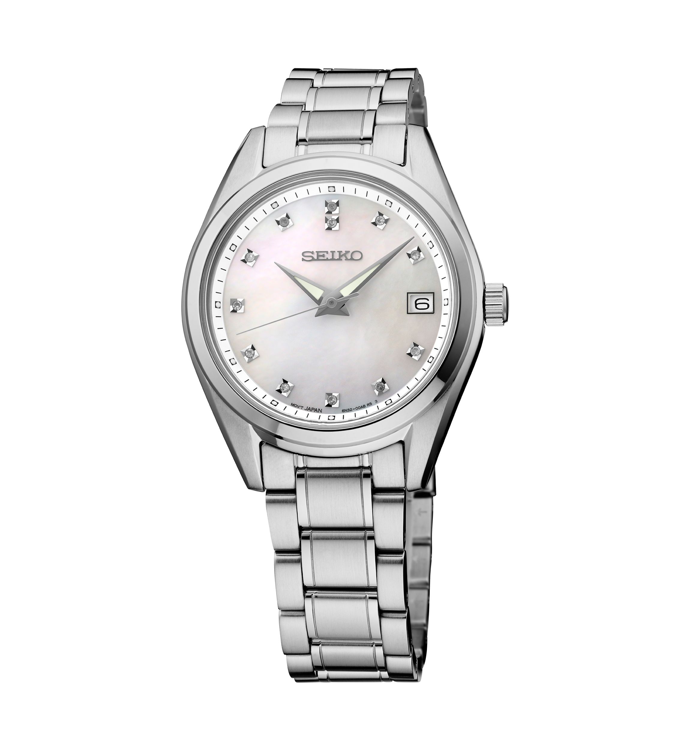 Stainless Steel Essential Diamond Watch