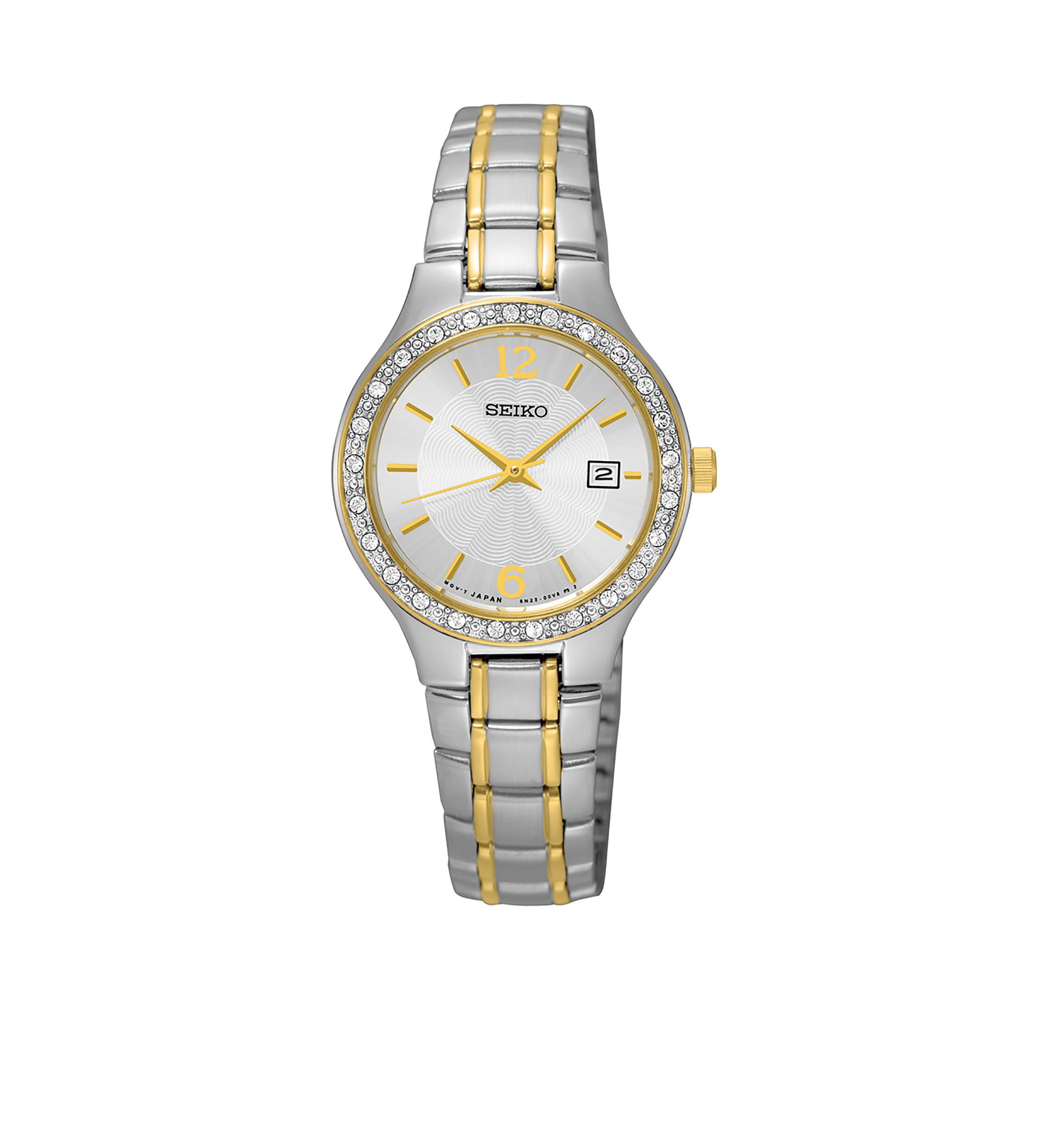knee length dresses for ladies Seiko Crystal Dress Women's Quartz Watch SUR732