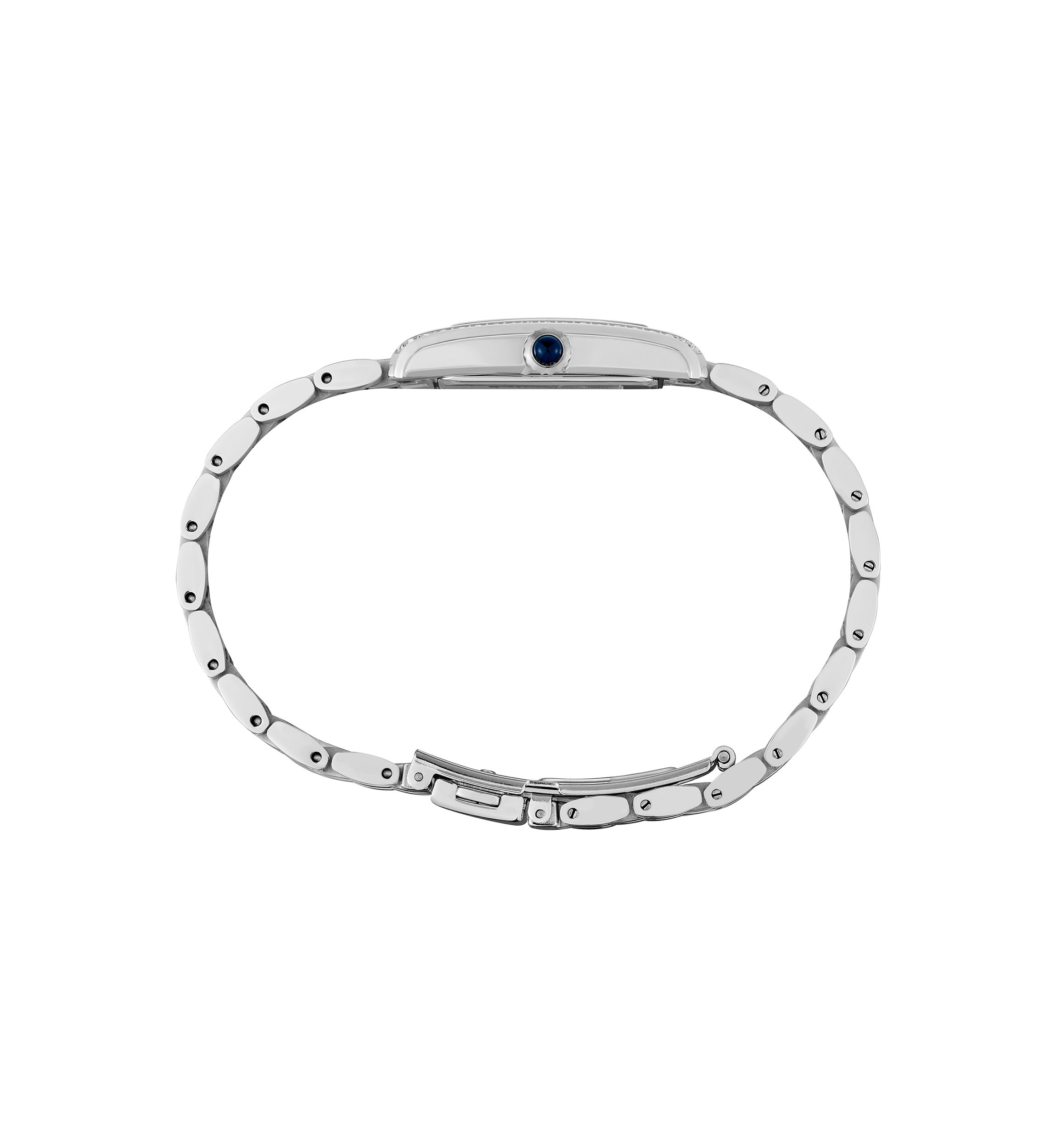 Stainless Steel Crystal Watch