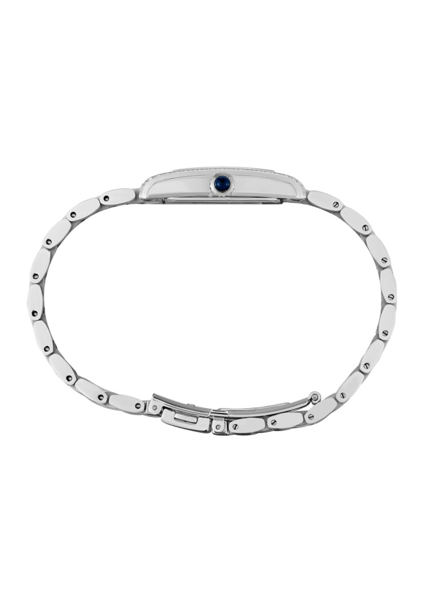Stainless Steel Crystal Watch