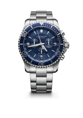 Victorinox Swiss Army, Inc Men's Maverick Stainless Steel Chronograph Watch -  5400118241689